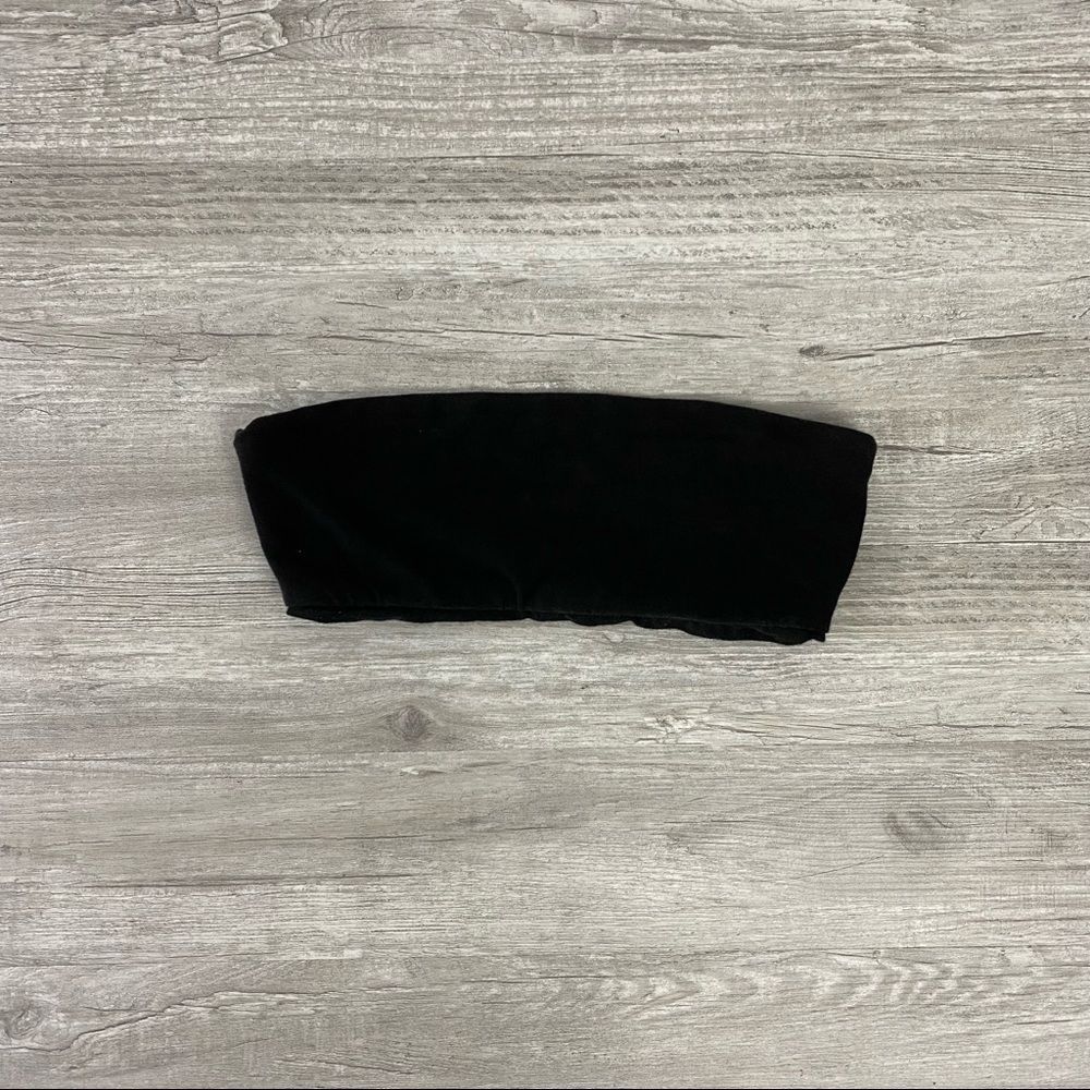 Bra Tops Fashions best kept secret Black Tube Bra